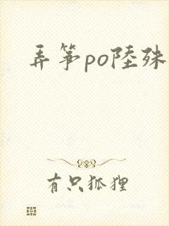 弄筝po陆殊词