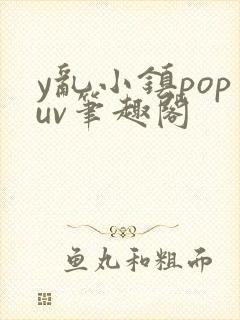 y乱小镇popuv笔趣阁封面