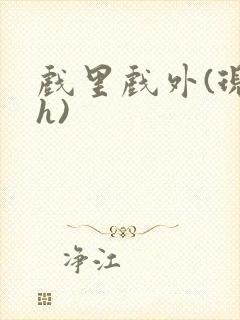 戏里戏外(现场h)封面