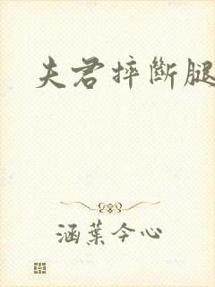 夫君摔断腿后