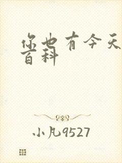 你也有今天百度百科