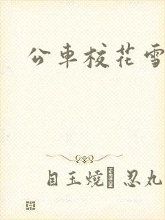 公车校花雪柔h