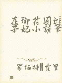 在御花园进入太子妃小说笔趣阁