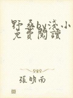 野桑by浅小说免费阅读