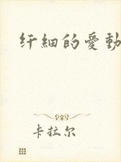 纤细的爱动漫