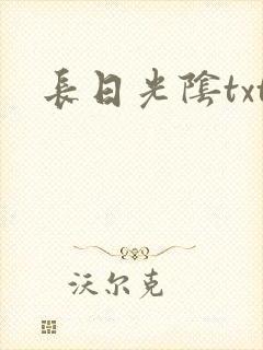 长日光阴txt