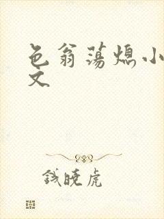 色翁荡熄小说全文封面