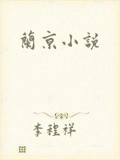兰京小说封面
