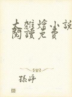 大杂烩小说全集阅读免费