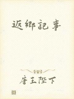 返乡记事