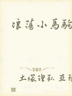 浪荡小马驹