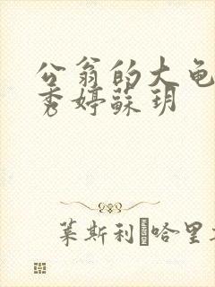 公翁的大龟挺进秀婷苏玥