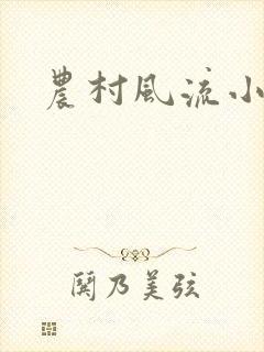 农村风流小说