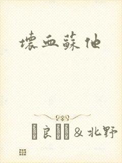 坏血苏他封面