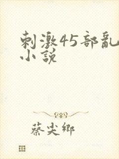 刺激45部乱亲小说封面