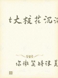 t大校花沉沦封面