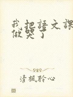 我把语文课代表做哭了封面