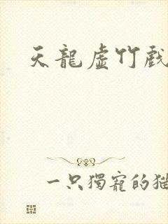 天龙虚竹戏花丛封面