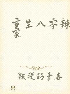 重生八零辣妻当家