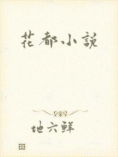 花都小说封面