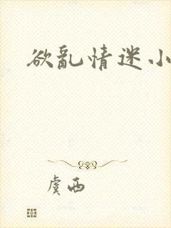 欲乱情迷小说