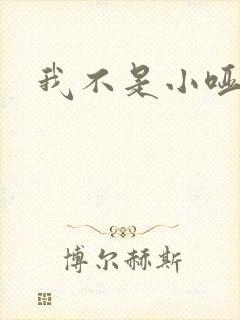我不是小哑巴封面