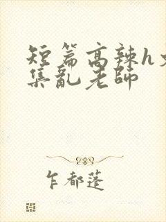 短篇高辣h文合集乱老师封面