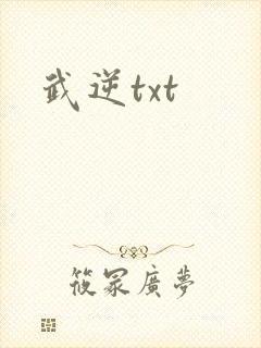 武逆txt封面