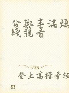 公与丰满熄4在线观看