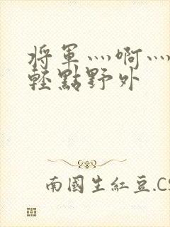 将军灬啊灬啊灬轻点野外