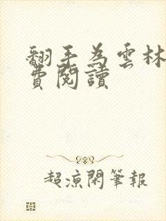 翻手为云林云免费阅读封面