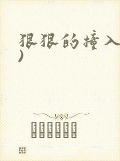 狠狠的撞入(h)
