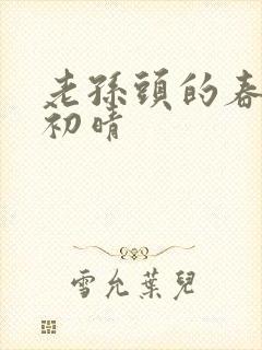 老孙头的春天林初晴