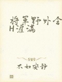 将军野外含公主H灌满