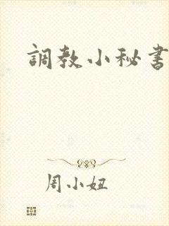 调教小秘书封面