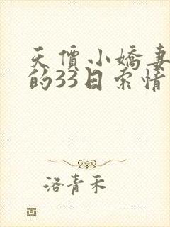 天价小娇妻总裁的33日索情