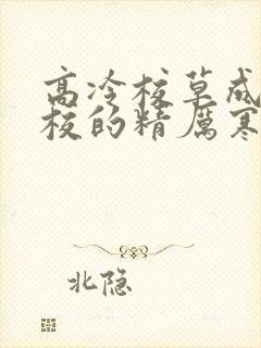 高冷校草成为全校的精厉寒小说封面