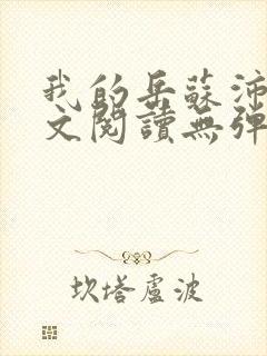 我的岳苏沛真全文阅读无弹窗笔趣阁封面