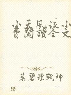 小天风流小说免费阅读全文最新章节封面