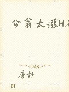 公翁太涨H欲渴封面