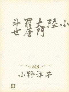 斗罗大陆小说绝世唐门