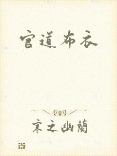 官道布衣
