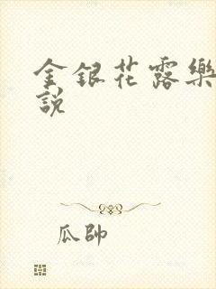 金银花露乐可小说封面