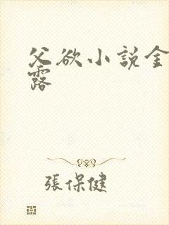 父欲小说金银花露封面