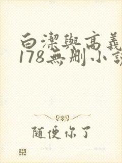 白洁与高义1～178无删小说封面