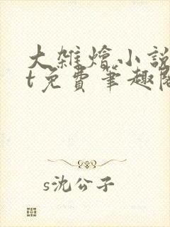 大杂烩小说txt免费笔趣阁