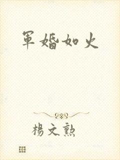 军婚如火封面