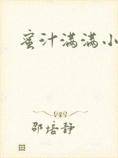 蜜汁满满小说