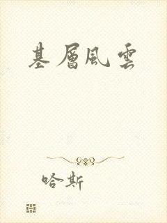 基层风云封面