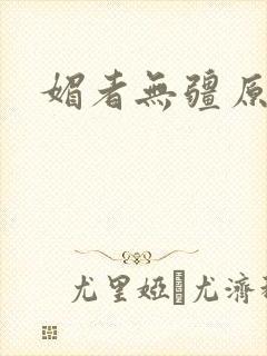 媚者无疆原著